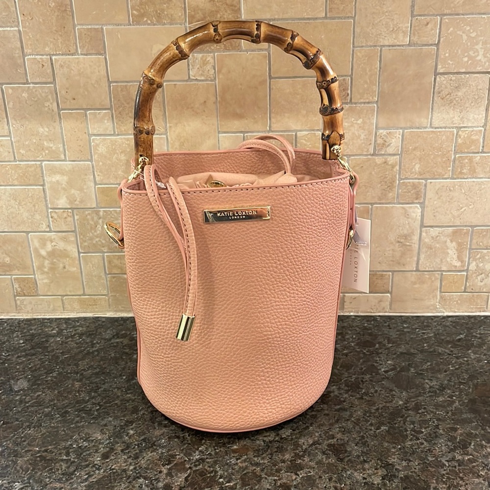 Katie Loxton Pink Bucket Bag
